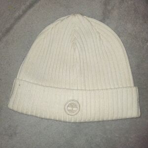 Timberland Cream Knit Beanie